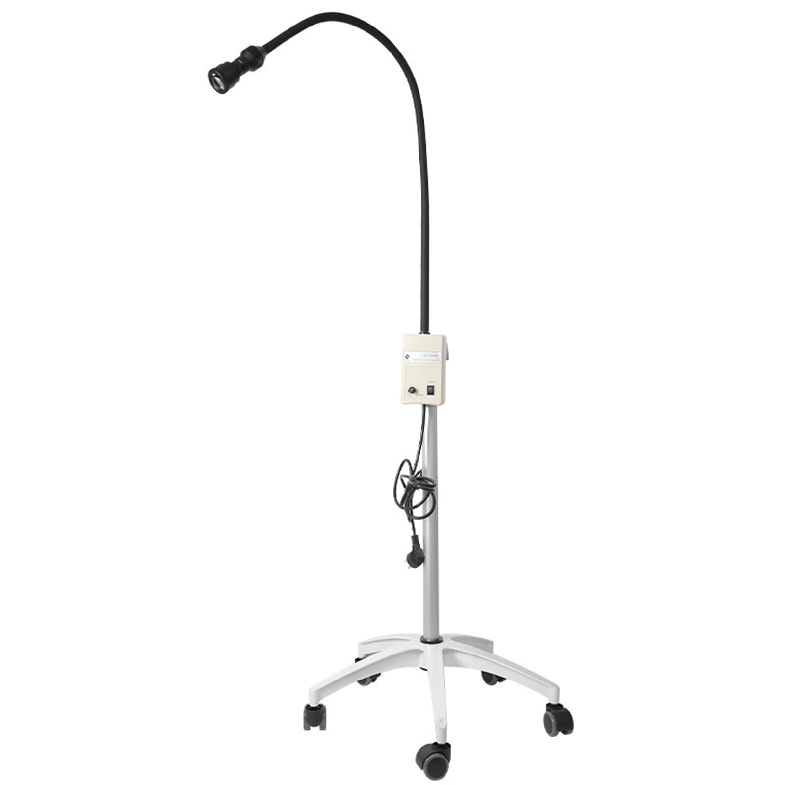 Bezcieniowa Lampa Medyczna LED do Badań, Obrotowa o 360°, Regulowana Wysokość, Mobilna Lampa Pomocnicza do Gabinetów Stomatologicznych i Klinik