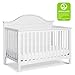 Carter's by DaVinci Nolan 4-in-1 Convertible Crib in White, Greenguard Gold Certified, 1 Count (Pack of 1)