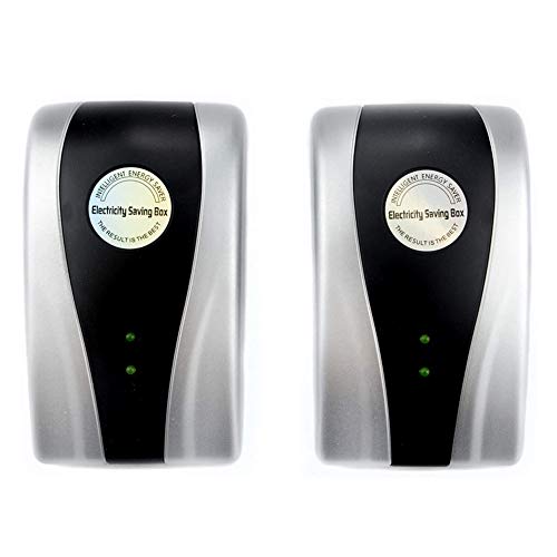 2 Pack Power Energy Saver Power Save Energy Saver Electricity Saving Box Household Office Energy Power Saving Device Electric Smart US Plug 90V-250V 30kW, US Plug