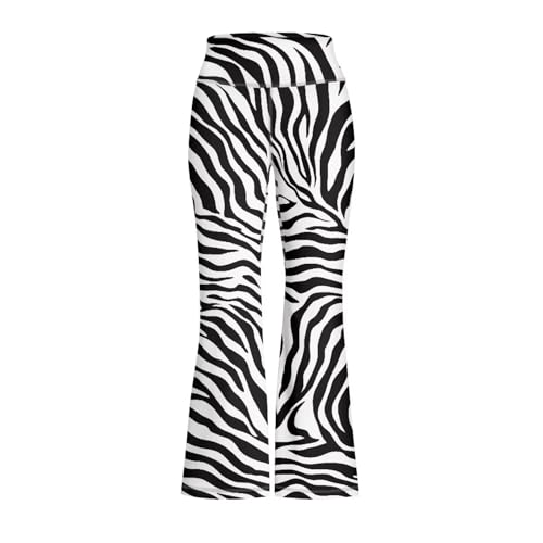 Girls High Waisted Flare Yoga Pants Leggings for Kids 5-12Y Soft Stretchy Tummy Control Full-Length Bootcut Pants2