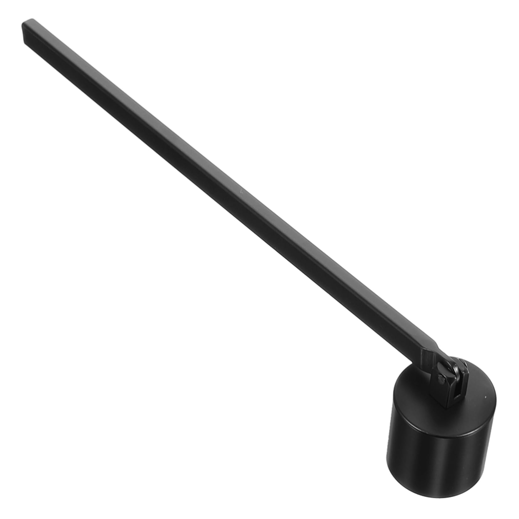 SOLUSTRE Elegant Iron Candle Snuffer Tool Simple Design for Extinguishing of Candles for Home Weddings and Parties Black Finish