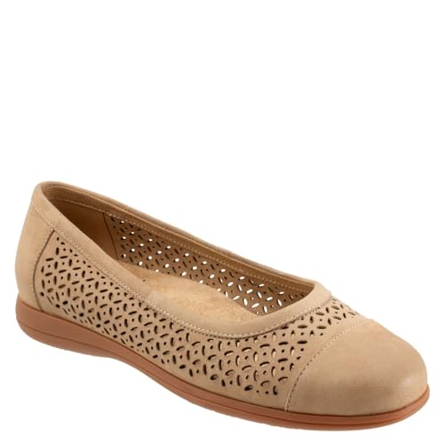 Ballerines Trotters Delmara avec semelle amortissante et cuir souple
