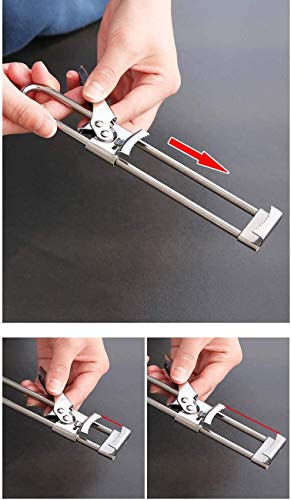 Adjustable Jar Opener & Bottle Opener | Stainless Steel Manual Jar Bottle Opener Professional Can Opener | Lid Seal Remover | Kitchen Cooking Lids Remover #TOP5