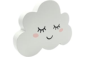 Celestial Cloud Shelf Decor for Boho-Chic Nursery