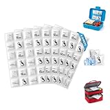 Kaulipoa Ice Packs for Lunch Boxes, 6 Sheets Cut-to-Size Flexible Ice Sheets, Thin Reusable Freezer Packs for Coolers, No-Leak Flat Cold Blocks for Work Meal Prep & Picnic
