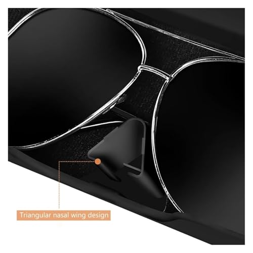 Rangement de lunettes pour voiture évitant rayures et chutes - 5