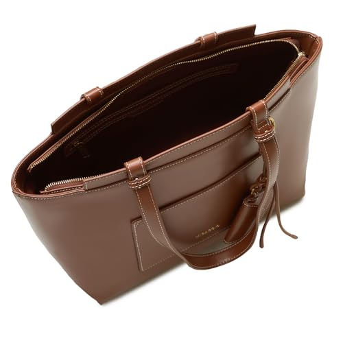 Image of Miraggio Jennifer 14 Inch Laptop Tote Bag With Envelope Charm | Office Tote Bag For Women | Big Totes For Work & Travel With Functional Pockets