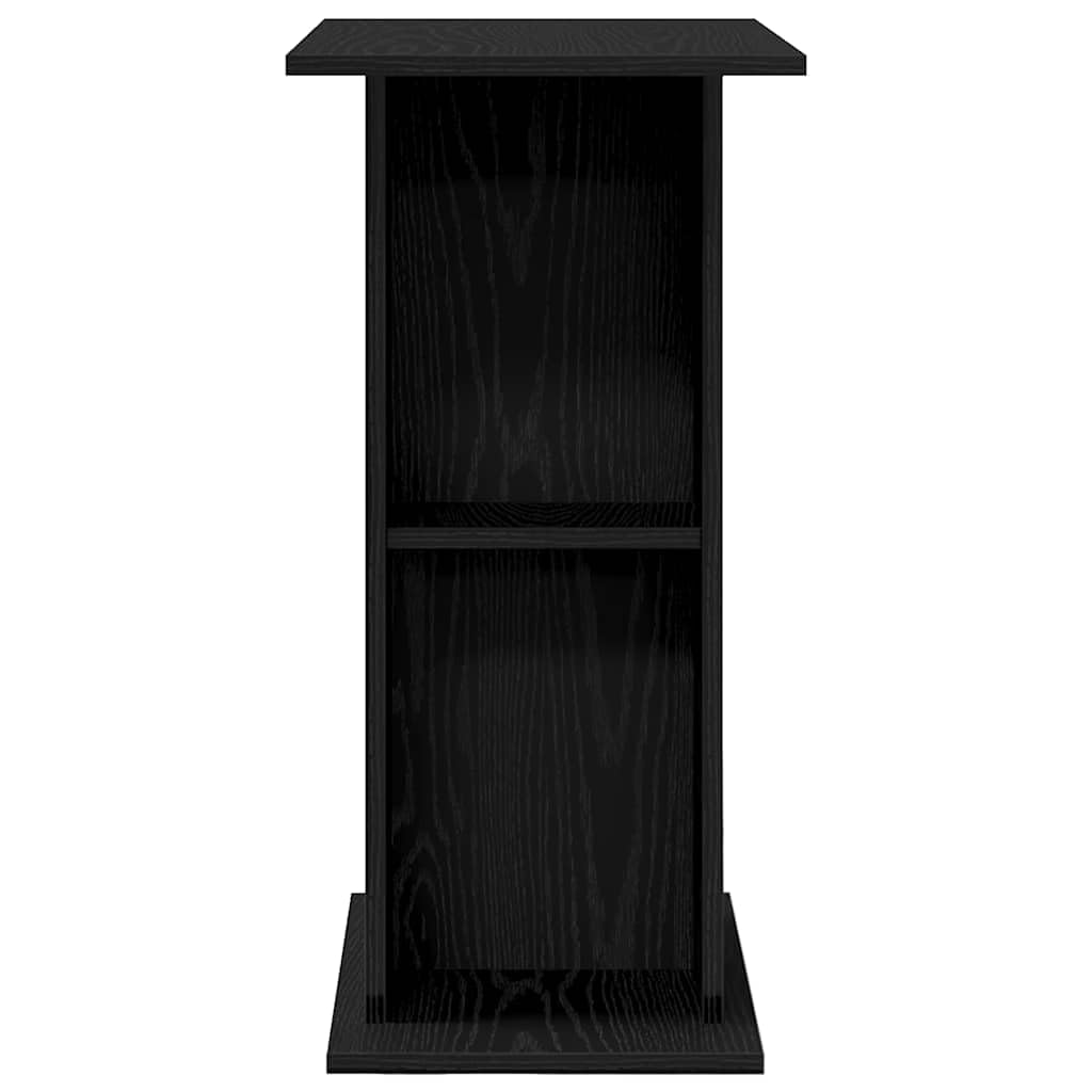 INLIFE Aquariumständer Schwarz Eichen-Optik 60,5x36x72,5 cm,Tier- & Haustierbedarf,Haustierbedarf,Aquaristik,Aquariumständer,Schwarz,11.05 KG,862157