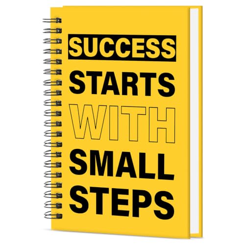 Image of Success Quotes Printed Cover A5 Size Wiro Hard Bound Notebook Diary For Girls Women & Men | 200 Ruled Pages | 80 GSM Paper | Undated Journal Diary