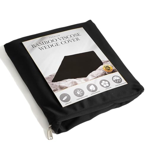 Bamboo Viscose Top Layer Wedge Pillow Case Cover 24" W