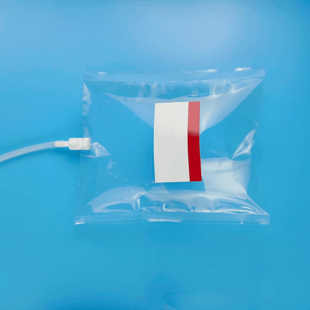 Zestaw worków do pobierania próbek – 5 szt., 100 ml do 10 l, zawór montażowy Tetrafluoro do pobierania próbek NMHC/VOC, idealny do użytku laboratoryjnego