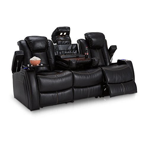 Seatcraft Omega Home Theater Seating - Living Room - Leather ...