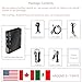 Compatible with Lexus Wireless CarPlay + Android Auto + Mirrorlink + YouTube Retrofit Kit, Support NX UX LC RC 2014-2019, ES 2015-2019, LX RX LS GS 2016-2019 with 3 Buttons Knob Controller