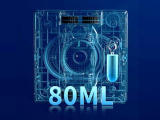 Hutt W8 Fensterputzroboter mit 2-Fach Sprühsystem (80ml Tank, max 3800Pa Saugleistung, Kanten- und Hinderniserkennung, Für Glas, Fliesen, Wintergärten, Spiegel etc, Sicherungsseil, 4x Reinigungstuch)