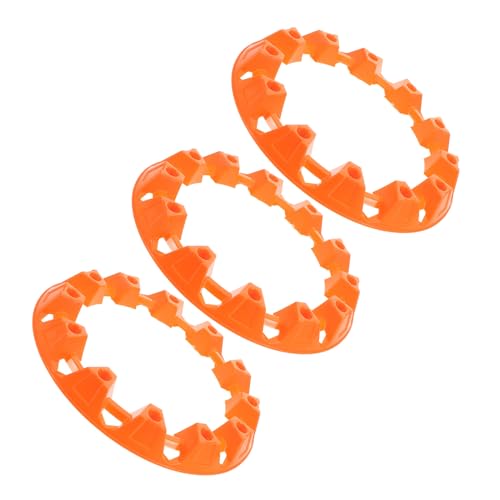 Hemobllo 3 Piezas Accesorios Rueda ATV Tapas Cubiertas Plástico Decoración Cubo Protección Llantas para Vehículos Todoterreno