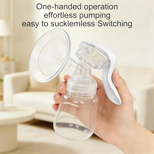Extractor de leche manual con botella de 5 oz y tetina lenta miniatura 2