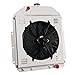 Enignelooc 4 Row Core Aluminum Radiator Shroud Fan Relay for 1942-1952 Ford F1 Pickup Truck Chevy V8 1943 1944 1945 1946 1947 1948 1949 1950 1951 1952