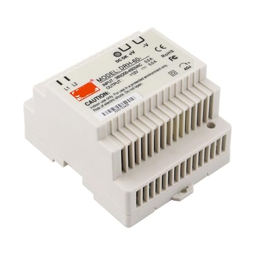 Alimentation à découpage type Rail DRH-60-24V2.5A convertisseur triphasé 380VAC vers DC