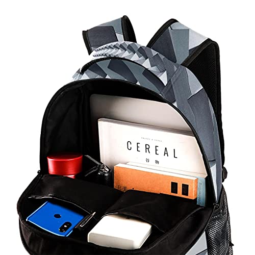 Sac à dos de voyage gris pour enfants avec compartiment gourde