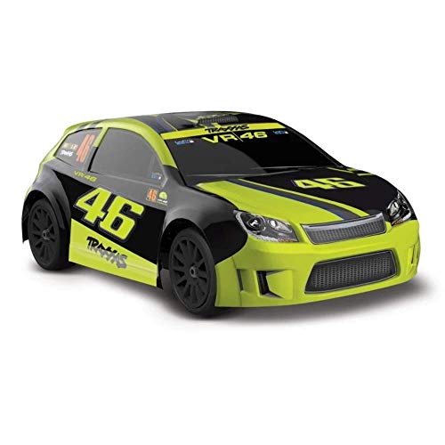 Traxxas - Maqueta de Ford Fiesta VR46 Rally (escala 1:18)