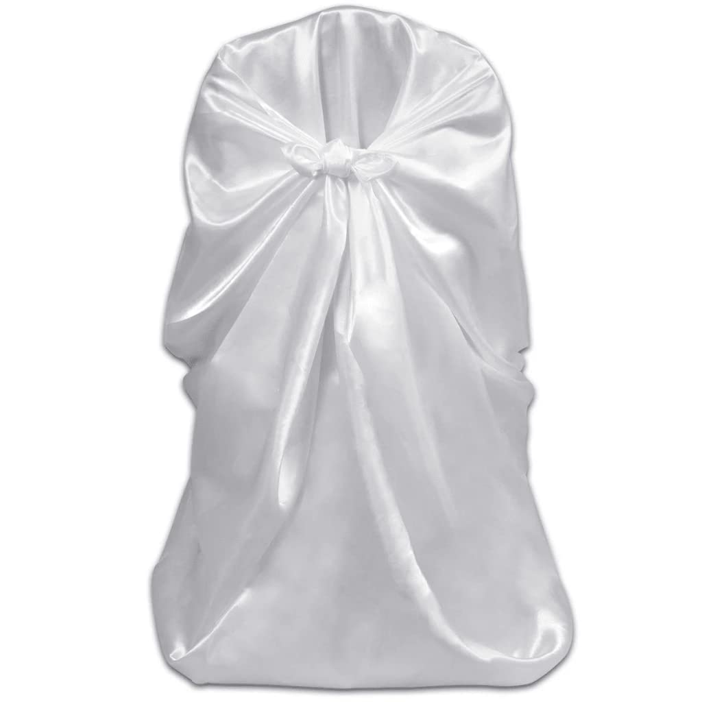 vidaXL Stuhlhussen für Hochzeit Bankett 12 STK. Weiß