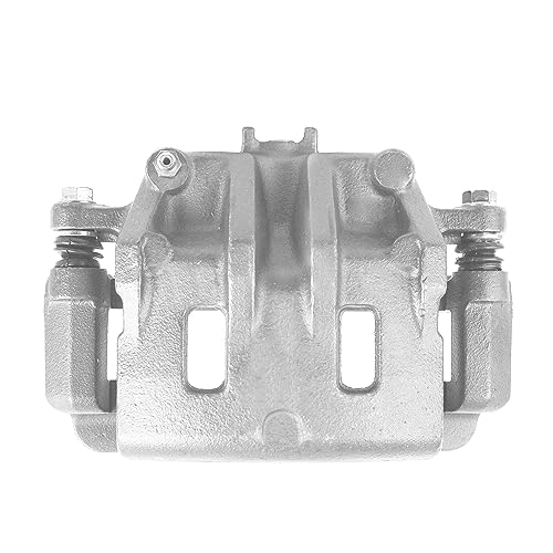 Image of Detroit Axle - Front Right Brake Caliper for 2002 2003 2004 Kia Sedona Disc Brake Caliper w /Bracket Replacement Passenger Side Assembly