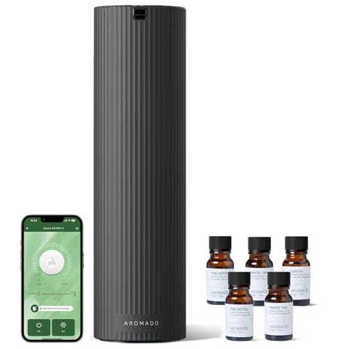 Scent Diffuser Starter Kit – Waterless Essential Oil Diffuser for...