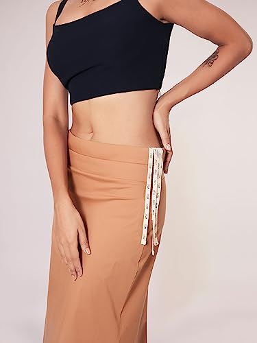 Image of I AM BY DOLLYJAIN D'coat Simple with Extender Length Adjustable for Women - 99% Cotton, 1% Lycra Stylish Lightweight Coat for Casual and Formal Wear