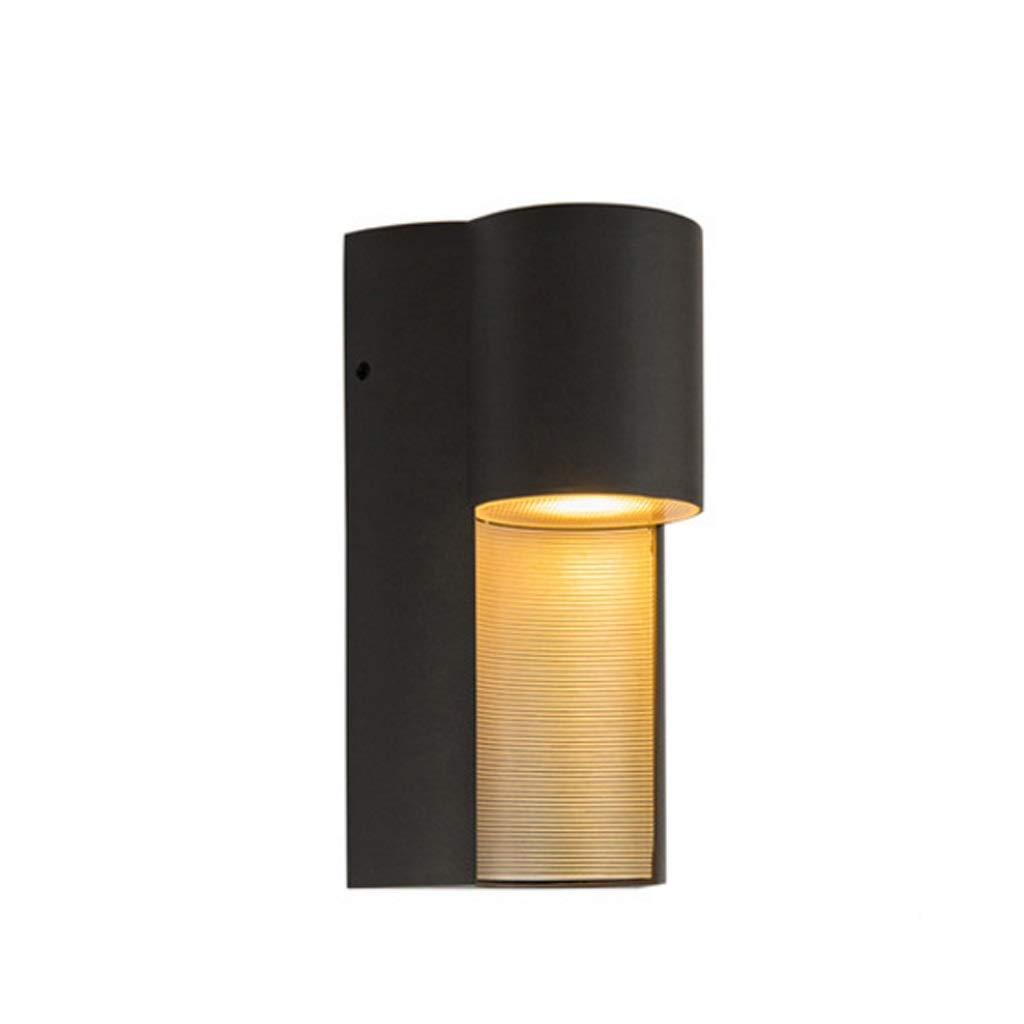 VDOQTLJT Outdoor Simple Park Corridor Wall Lamp Waterproof Garden Lighting Decorative