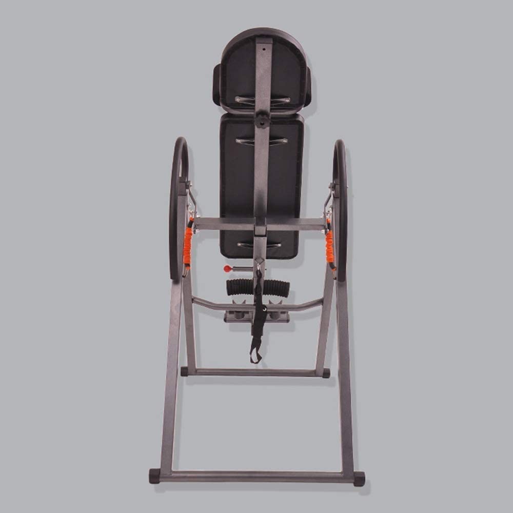 Máquina Invertida, máquina Invertida, Mesa de inversión de Alta Resistencia, Altura Ajustable y Equipo de Fitness Ancho para Espalda, máquina Invertida, Mesa de Gravedad