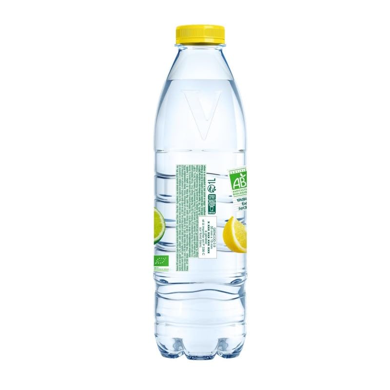 VITTEL - Vittel Up 1L - Eau Bio aromatise citron et citron vert -  Rafrachissez-vous de manire naturelle ! - Lot De 4 - Vendu Par Lot :  Amazon.fr: Epicerie
