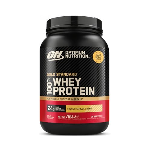 Optimum Nutrition 100% Whey Gold Standard (768g) French Vanilla Crème - Eiweiße - Molkenprotein-Mischung