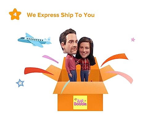 Estatua personalizada de busto de resina color bronce miniatura 6