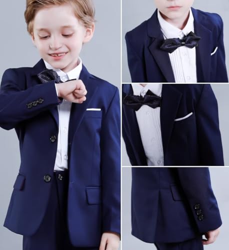 Blazer for Boys Formal Classic Suit Jacket Kids Slim Fit Sport Coat Boys' Fashion Blazer for School Wedding3