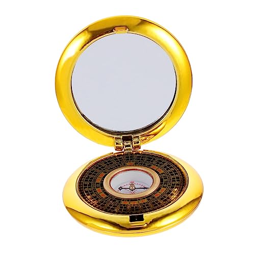 Boussole camping sans batterie UPKOCH outil de navigation portable vintage contre les pannes