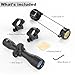 UUQ Tactical 4X32 Compact .223 .308 Scope Rangefinder Reticle/w 20mm Picatiny or 11mm Dovetail Ring Mounts (20mm Picatiny)
