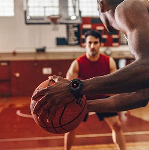 PowerWatch 2 Luxe on a person's wrist during a basketball game
