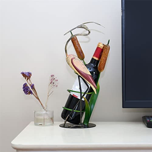 Soporte para botellas de vino en forma de pájaro miniatura 3