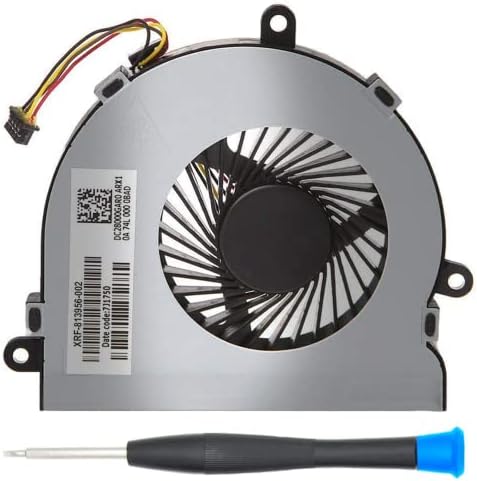 MMOBIEL Fan procesora Laptopa (po lewej i prawej) do chłodzenia wentylatora kompatybilnego z HP 250 G4 255 G4 Notebook 15-A Series DC28000GAR0 XRF-813956-002