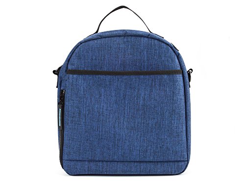 Bolso de vuelo MOS Nest azul grande miniatura 4