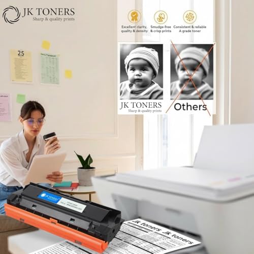 Image of Jk toners 181A Toner Cartridge Compatible with HP Laser 303d, 303dw, MFP 323d, MFP 323dnw, MFP 323sdn, MFP 323sdnw Printers | High Page Yield - 1500