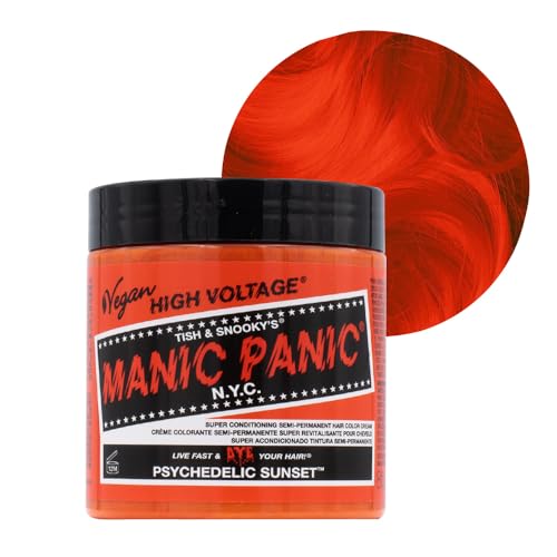 Manic panic Alta tensione psychedelic tramonto