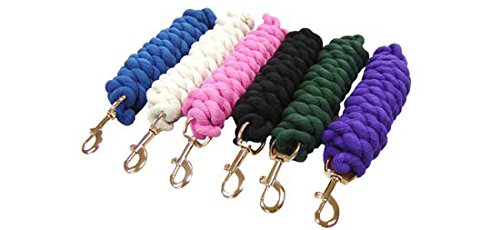 Derby Originals Cotton Lead Rope Brass Bolt Snap