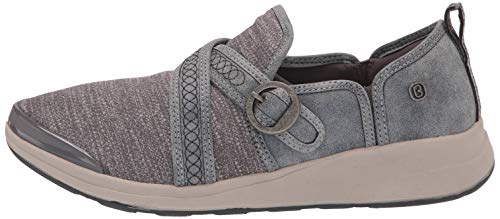 Bzees Women's Indigo Shoes Loafer, Grey Diamond Dip Fabric,10 #TOP7