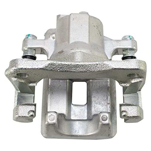 Image of TRQ Rear Brake Pad and Rotor Set Ceramic G Coated Rotors Calipers