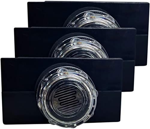 CHISWEAR Light Photocell Sensor Direct Wire-in Thermal Photocontrol, Dusk to Dawn Photoelectric Switch, 50/60Hz, Hard-Wired, Auto On/Off,120V,Outdoor Post Eye Light Control