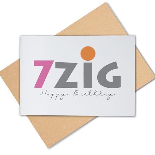 Lovely Cards - 7ZIG- Geburtstag Karte Mann Frau 70 Jahre - schöne Karte zum Geburtstag Freundin - 60er geburtstag frau - A6 (70 Jahre) - - Geschenkidee 60er