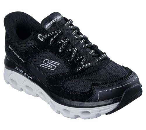 Skechers Donna Glide-Step Sole Paradise Valley Slip-In ALLENATRICE, Black Leather/Synthetic/Textile, 39 EU