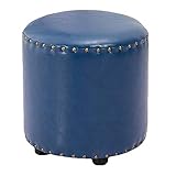 Tamaño: 14 x 14 pulgadas, altura: 16 pulgadas. Este puf compacto le brinda un reposapiés cómodo sin estorbar. Una excelente manera de hacer que su sofá o silla sea aún más cómodo con un reposapiés adicional para apoyo.