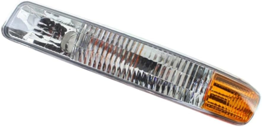 CarLights360 For 1999-2006 GMC Sierra 1500 Pair Driver and Passenger Side Parking Light CAPA Certified Lens and Housing Only GM2520174 GM2521174 | 15199560 15199561 or C3